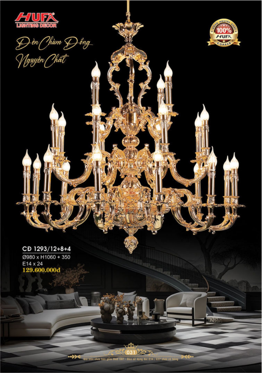 Bảng giá đèn trang trí HUFA